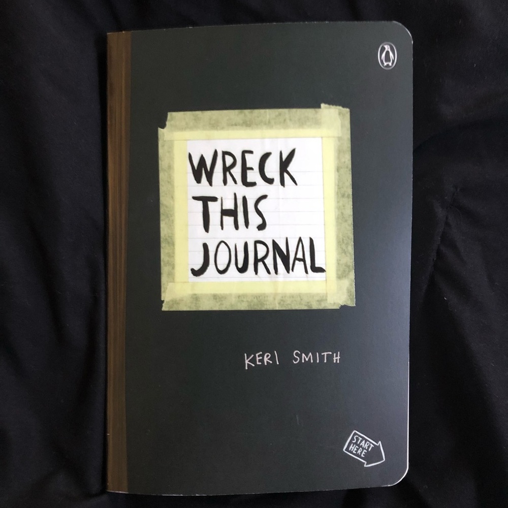 Wreck This Journal Sketchbook Notebook Craft Book